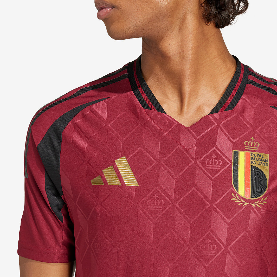 adidas Belgium 2024 Authentic Home Shirt