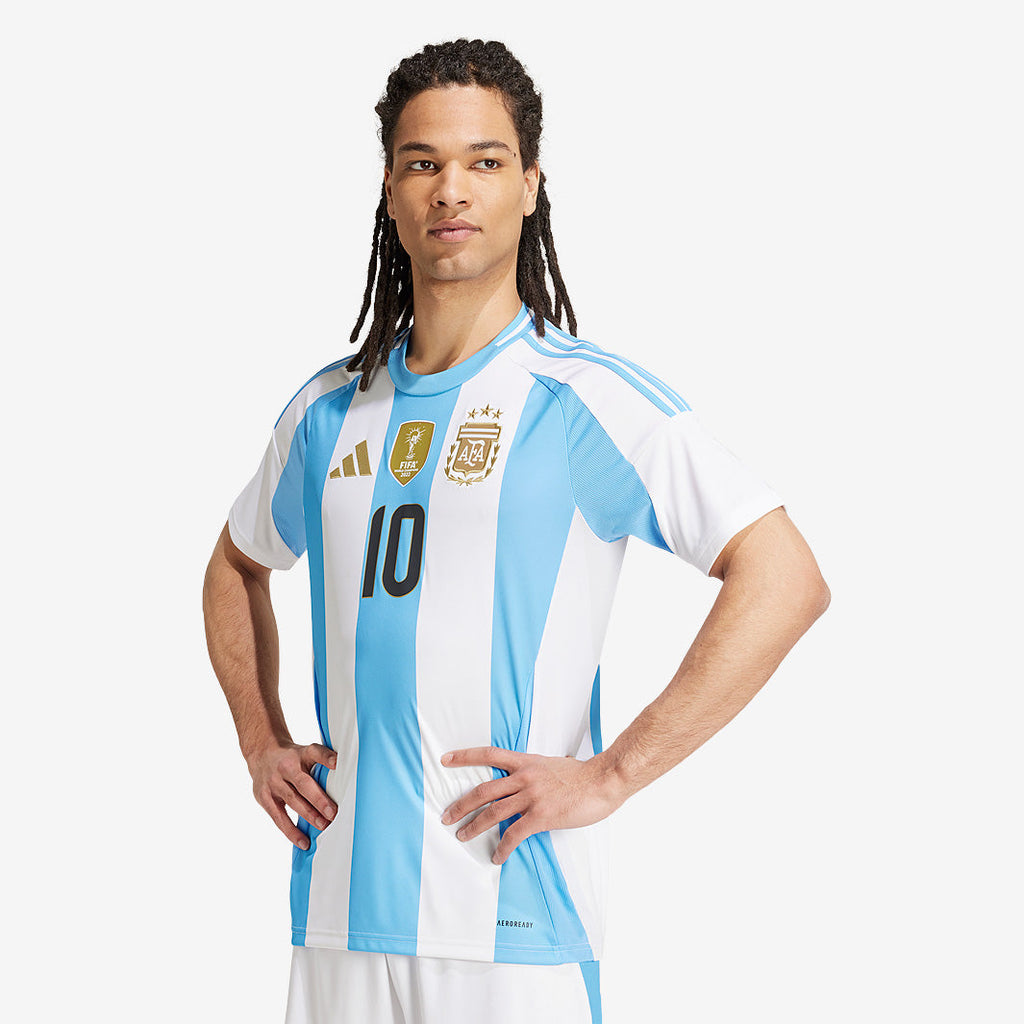 adidas Argentina 2024 Home Shirt with Messi 10