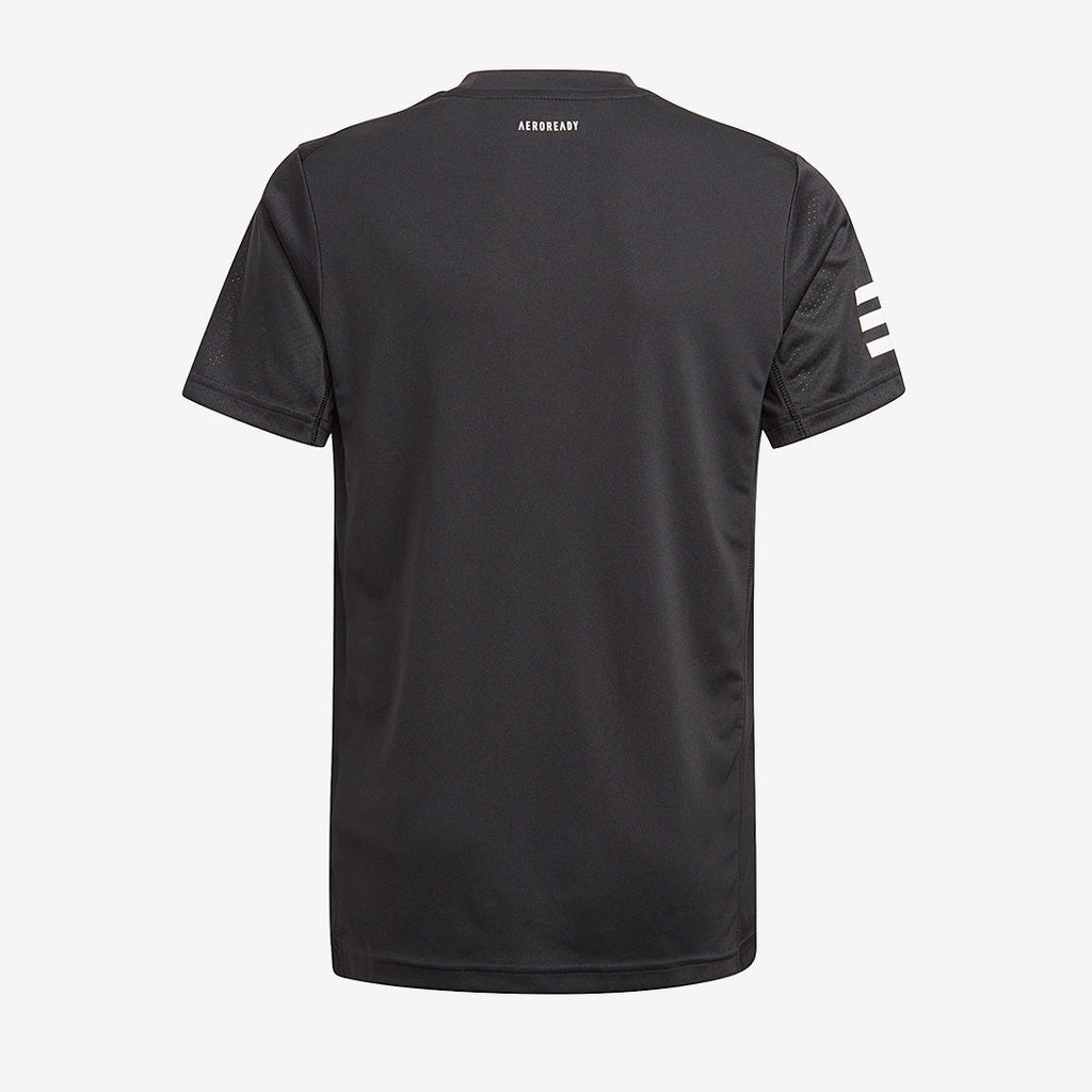 adidas Boys Club 3 Stripe T-Shirt