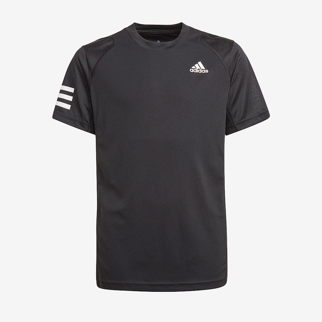 adidas Boys Club 3 Stripe T-Shirt