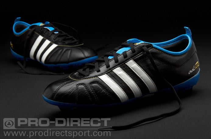 adidas adiPure IV TRX FG Football Boots - Black/Blue - Black