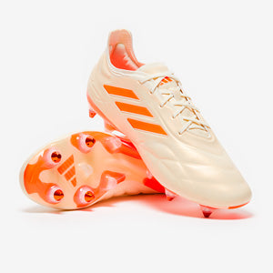 adidas Copa Pure.1 Leather SG – Off White/Team Solar Orange/Off White