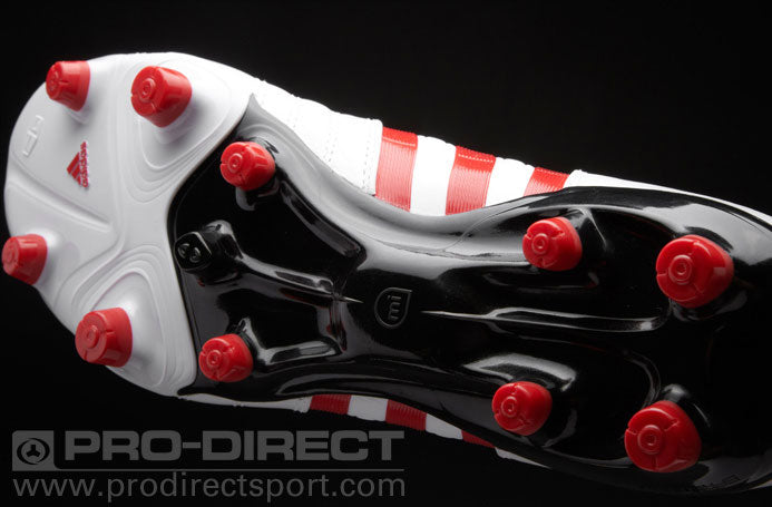 adidas adipure 11Pro TRX FG Boots - White/Vivid/Black - Running White-Vivid Red
