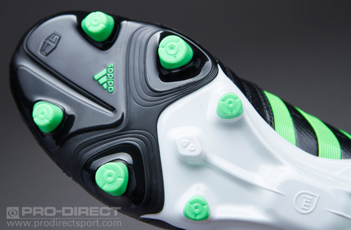 adidas adipure 11Pro TRX FG Boots - Black/Green/White - Black-Green Zest